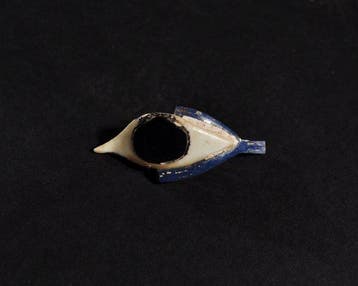 Oude Egypte, late periode Glas Mummy Eye