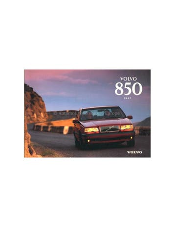 1997 VOLVO 850 INSTRUCTIEBOEKJE NEDERLANDS