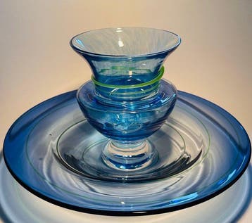 Kosta Boda - Monica Backström - Pot (2) - 49231/79557 - Glas