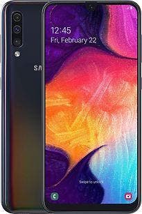 Samsung Galaxy A50 Dual SIM 128GB zwart, Gebruikt, Verzenden, Zwart, 3 tot 6 megapixel