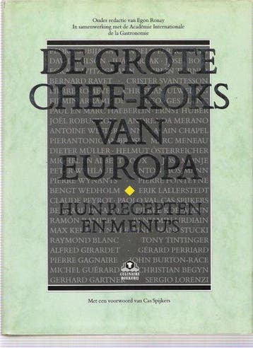 GROTE CHEF-KOKS VAN EUROPA - Ronay 9789021000220, Verzenden, Gelezen, Ronay
