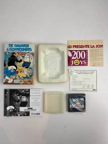 SEGA Game Gear - Smurfs  - Les Schtroumpfs - Boxed CIB, Ophalen of Verzenden, Nieuw