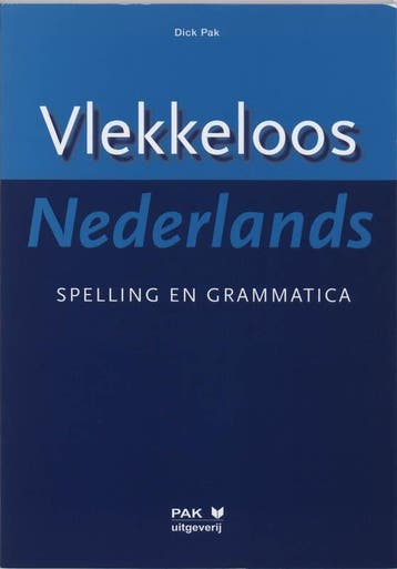 Vlekkeloos Nederlands Spelling en grammatica / Spelling en, Verzenden, Zo goed als nieuw, D. Pak