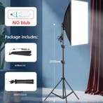 Softbox Lamp Set met Statief – E27 Fotografie Licht, Verzenden, Nieuw
