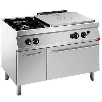 Fornuis/Doorkookplaat + Oven | MAXIMA 700+ | Gas | 2, Verzenden, Nieuw in verpakking