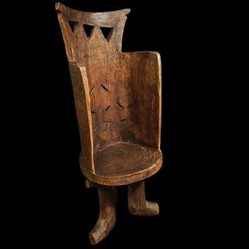 Stoel - Hout - Jimma - Gurage - Ethiopië
