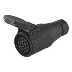 ProPlus Zwevende contrastekker - 13-polig - PVC - 12V - z..., Auto diversen, Aanhangwagen-onderdelen, Ophalen of Verzenden, Nieuw