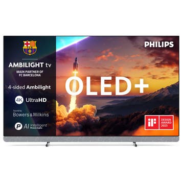 Philips 55OLED910/12 - 55 inch 4K OLED Ambilight Smart TV, Ophalen, Philips, Zo goed als nieuw, 100 Hz
