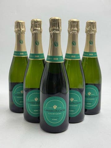 Canard Duchene, Brut Léonie Iconic - Champagne Brut - 6, Verzamelen, Wijnen, Nieuw