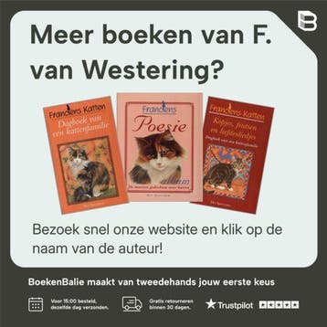 Creatieve kattenkaarten / Doeboekjes - F. van Westering, Boeken, Verzenden, Gelezen, F. van Westering