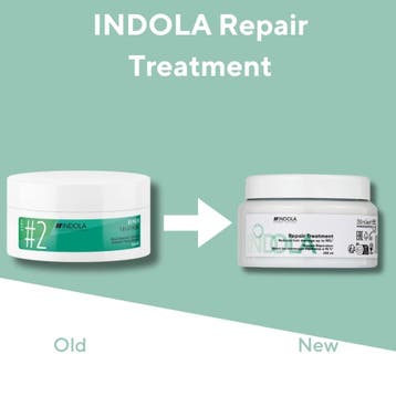 Indola Repair Treatment - 250ml, Ophalen of Verzenden, Nieuw, Haarverzorger of -hersteller