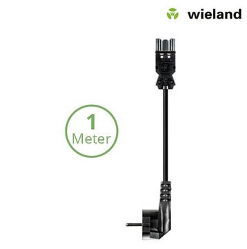 Wieland GST18/3P (3-polig) Netsnoer 1 meter 3×1.5mm2, Ophalen of Verzenden, Nieuw