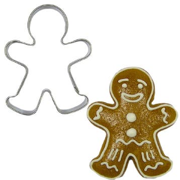 BrandNewCake Uitsteker Gingerbread Man RVS 6cm, Verzenden, Nieuw
