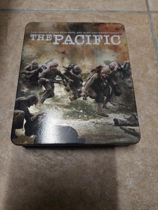 The Pacific steelbook (blu-ray tweedehands film), Cd's en Dvd's, Blu-ray, Zo goed als nieuw, Ophalen of Verzenden