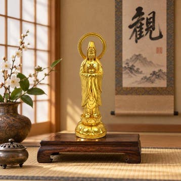 Shuun Makita () — Kaen Hju Kannon — Boeddhistisch beeld