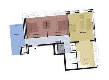 Te huur: Appartement Hoge Rijndijk in Woerden, Woerden, Utrecht, Appartement