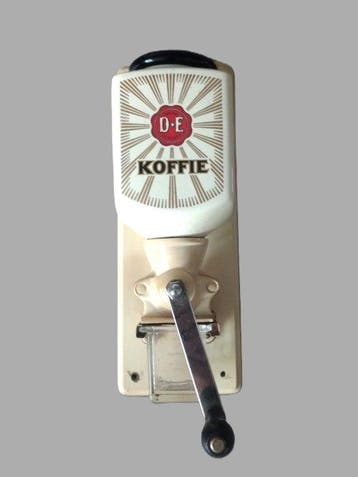 Douwe Egbert - Koffiemolen - Douwe Egbert - Glas - Metaal -, Antiek en Kunst