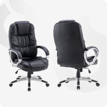 Stane Ergonomische Bureaustoel met kunstleer- Bureaustoelen, Ophalen of Verzenden, Zo goed als nieuw