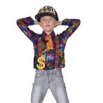 Disco Shirt Rainbow Glitter Kind, Ophalen of Verzenden, Nieuw