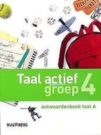 Taal actief versie 4, voor groep 4, alles op voorraad!, Boeken, Ophalen of Verzenden, Zo goed als nieuw, Nederlands