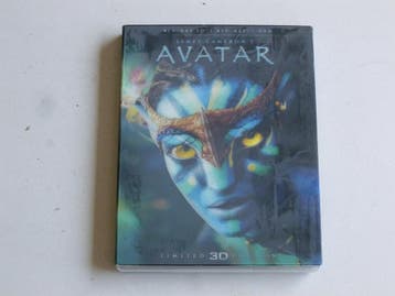Avatar - James Cameron ( DVD + Blu-ray 3D) Limited 3D Editio, Ophalen of Verzenden, Zo goed als nieuw