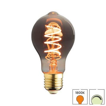 LED lamp E27 | 5.5 watt dimbaar | 1800K extra warm wit | A60, Verzenden, Nieuw, E27 (groot), Overige typen