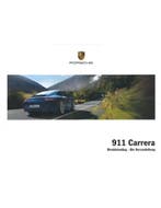 2013 PORSCHE 911 CARRERA VERKORT INSTRUCTIEBOEKJE DUITS, Auto diversen, Handleidingen en Instructieboekjes