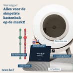 Revo-loo One Automatische Kattenbak Zelfreinigend -, Ophalen of Verzenden, Zo goed als nieuw
