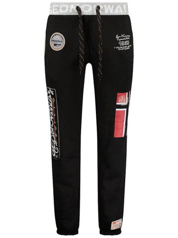 Geographical Norway Joggingbroek Moliere Heren Zwart Met, Verzenden, Nieuw, Zwart