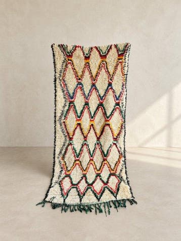 Tapis berbère de couloir marocain vintage - Vloerkleed - 240, Nieuw