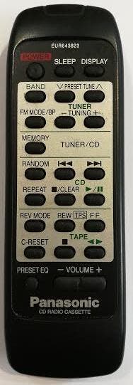 Afstandsbediening Panasonic eur643823, Audio, Tv en Foto, Ophalen of Verzenden, Nieuw, Origineel