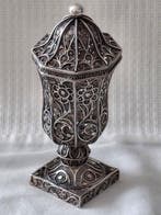 Zilveren Filigrain - Parfumfles - Geur Houder in de vorm van