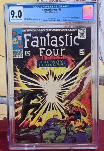 Fantastic Four #53 - 1st appearance of Klaw (Ulysses Klaw)., Boeken, Strips | Comics, Nieuw