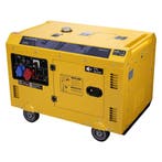 Diesel generator set geluidsgedempt 230V-400V 8kW, Ophalen, Nieuw