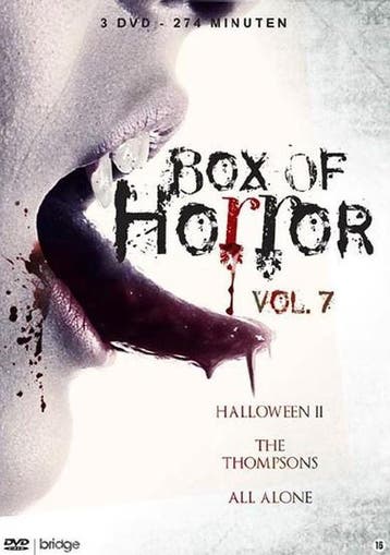 Box Of Horror 7 (Halloween 2, Thompsons & All Alone), Cd's en Dvd's, Dvd's | Horror, Verzenden, Nieuw in verpakking