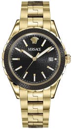 Versace VEQCA0624 Hellenyium automatisch horloge 42 mm, Overige merken, Staal, Verzenden, Polshorloge