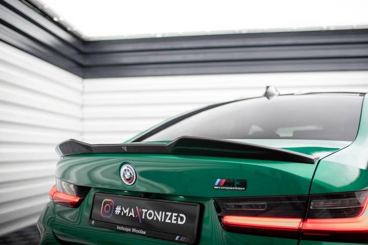 Maxton Dry Carbon Achterspoiler BMW M3 G80 / M340i G20 / 3, Auto diversen, Tuning en Styling, Verzenden