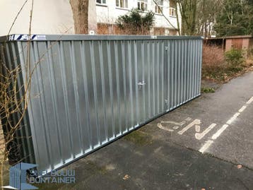 6 x 2 meter Zeecontainer - 1 deur aan de lange zijde!