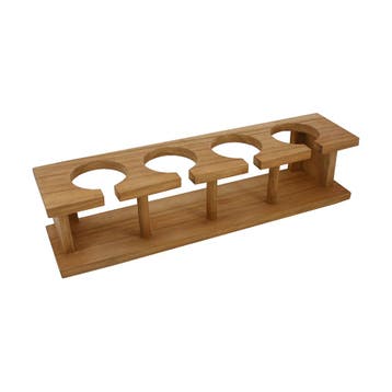 Teak Wijnglazenrek quattro, Watersport en Boten, Ophalen of Verzenden, Nieuw