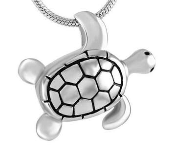 Ashanger, assieraad schildpad, Nieuw, Zilver, Overige materialen, Dier