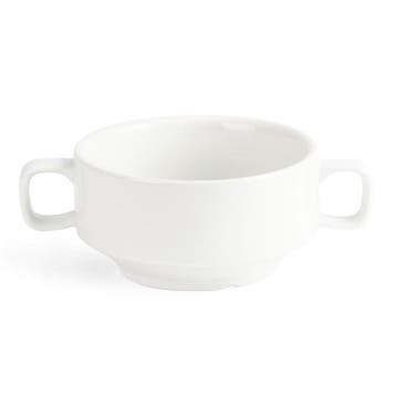 Soepkommen | WHITEWARE | Porselein | Wit | 40cl | 6 Stuks |, Verzenden, Nieuw in verpakking