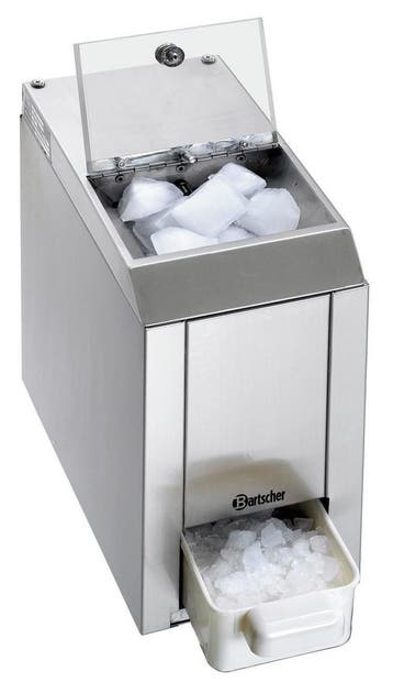 Bartscher IJscrusher | Roestvrij staal | Capaciteit 60 kg/u, Ophalen of Verzenden, Nieuw