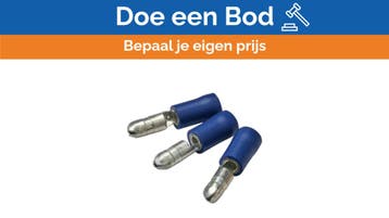 Bieden: Blue Insulated Bullet Connector CIL.KON. M 2,5/5 MO, Ophalen of Verzenden, Nieuw, Elektra en Verlichting, Zeilboot of Motorboot