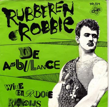 vinyl single 7 inch - Rubberen Robbie - De Ambulance, Cd's en Dvd's, Vinyl Singles, Verzenden, Zo goed als nieuw, 7 inch, Pop