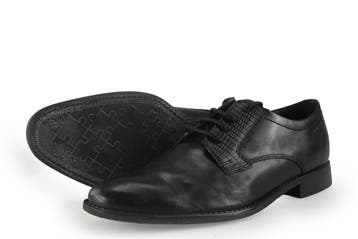 Bugatti Veterschoenen in maat 41 Zwart, Bugatti, Verzenden, Zwart, Zo goed als nieuw