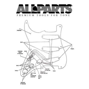 Allparts EP4120000 wiring kit voor Stratocaster, Ophalen of Verzenden, Nieuw