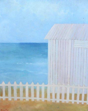 Josefa Custo Pila (1958) - Caseta de playa
