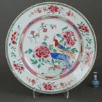Yongzheng (1723-1735) - Bord - Pheasant on Table Rock Amidst