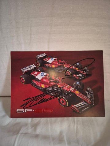 Ferrari - Lewis Hamilton & Charles Leclerc - 2025 - Fankaart, Nieuw
