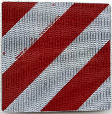 Novio Markeringsbord lange lading Europa 423x423x1mm rood /, Ophalen of Verzenden, Nieuw